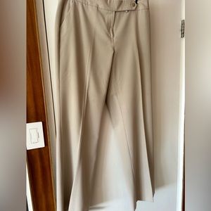Classic Calvin Klein size 10 beige slacks, slightly worn